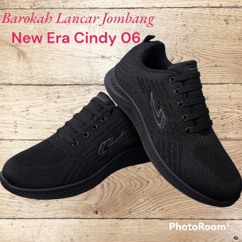 SEPATU SEKOLAH HITAM NEW ERA CINDY/ CANTIK / OLLAN (37-41) 100% ORIGINAL BY NEW ERA