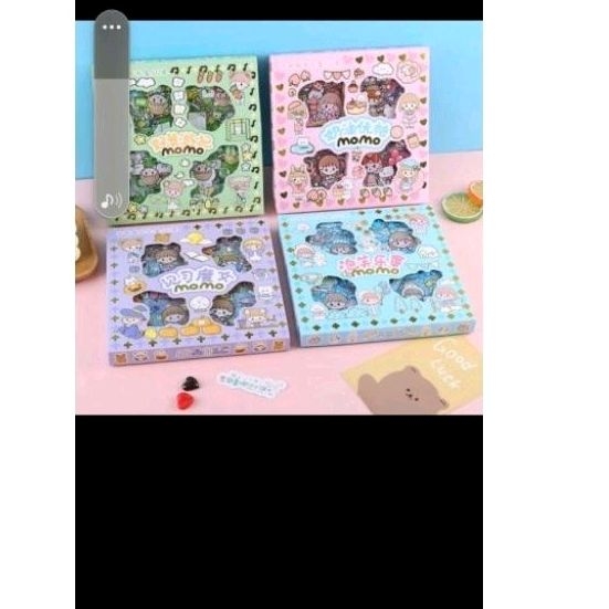 

setiker buku momo 1 bok isi 100 lembar