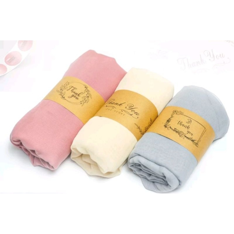 

Roll label hijab (5×30cm)/hijab/stiker/label/kado/kertas