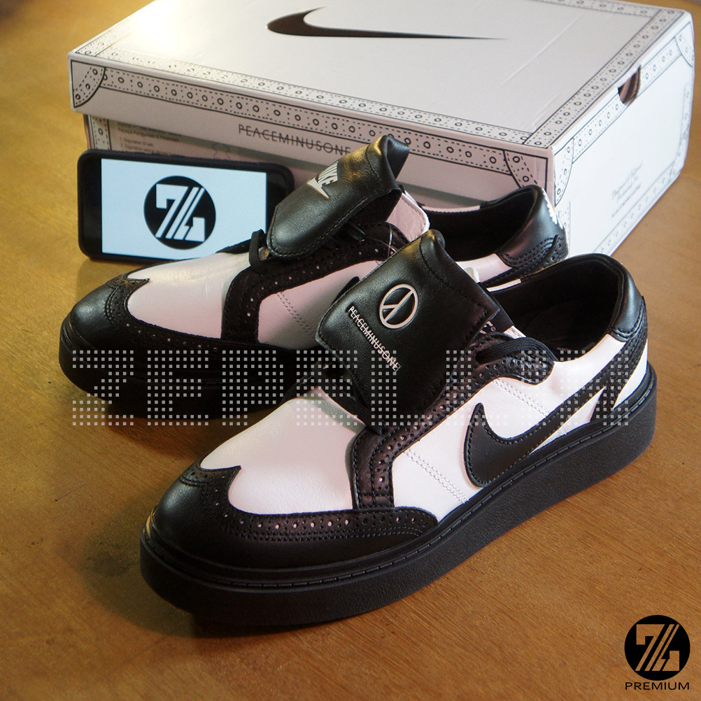 SEPATU / SNEAKERS NIKE KWONDO 1 G-DRAGON PEACEMINUSONE PANDA ORIGINAL