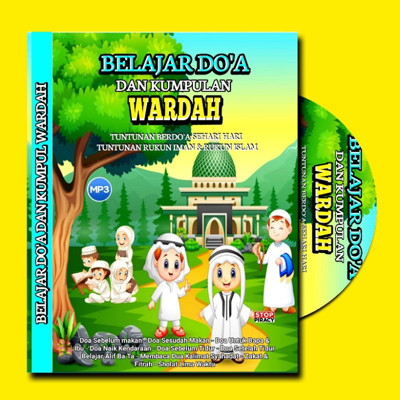 KASET MP3 AUDIO MOBIL MP3 EDUKASI ANAK BELAJAR BEDOA - KASET MP3 BELAJAR DOA SEHARI HARI - KASET BEL