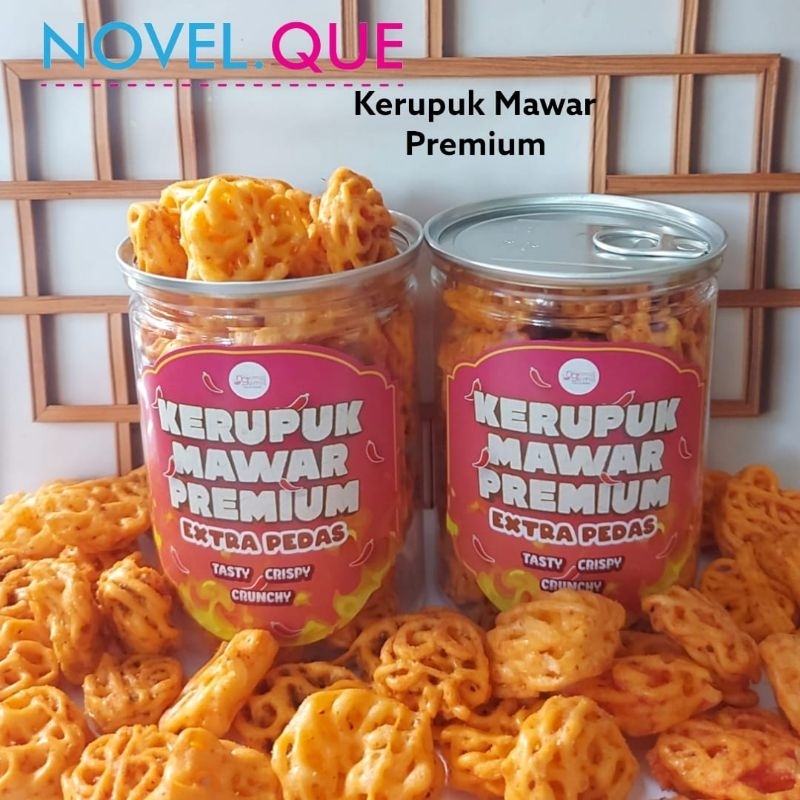 

Can Kerupuk Mawar Pedas Daun Jeruk Krupuk Bunga Pedes Kualitas Premium