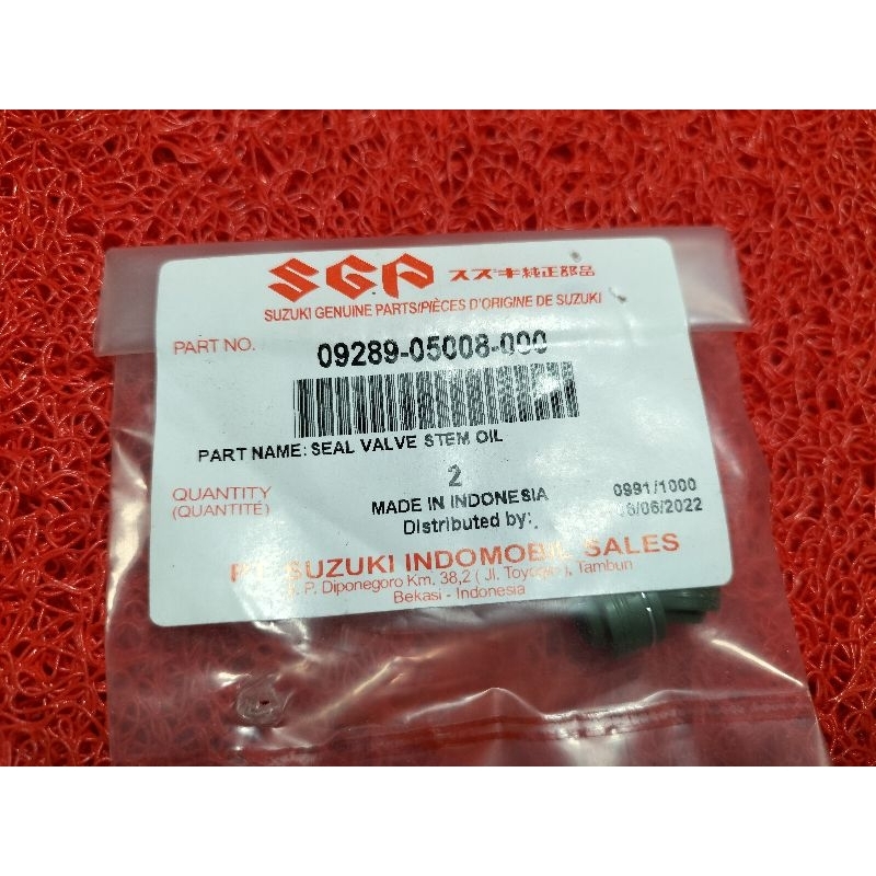 seal sil klep bebek Suzuki smash Shogun 125 spin skywave asli SGP