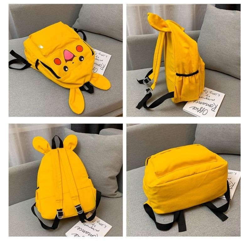 RANSEL POKEMON/ RANSEL ANAK SEKOLAH/ RANSEL POKEMON MUAT BANYAK BARANG/ RANSEL KARAKTER POKEMON