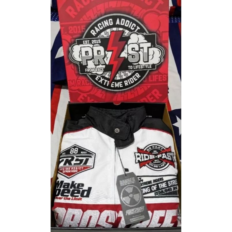 PROSTREET THUNDERBOLT RED SIZE M
