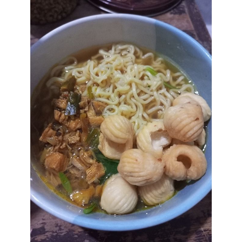 

Okrik/pentol keong rasa bawang ketumbar 500gr