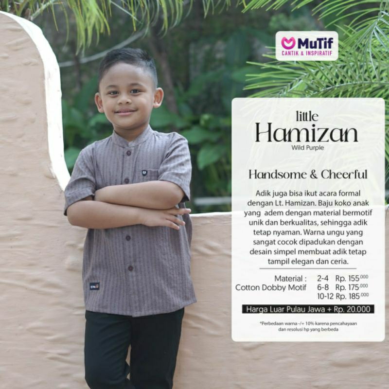 Mutif Sarimbit Harani Wild Purple Mutif Man Hamizan Little Harani Little Hamizan Baju Muslim Gamis Sarimbit Keluarga Family Series Terbaru Ori Lebaran 2023