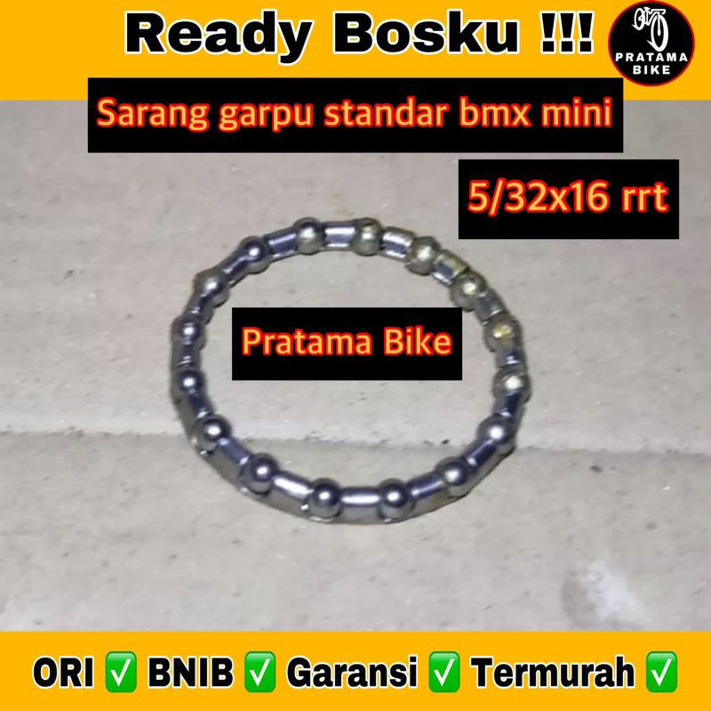 Hagel Laher Gotri Sarang Garpu Sepeda Mini BMX Standart 5/32x16 RRT Murah