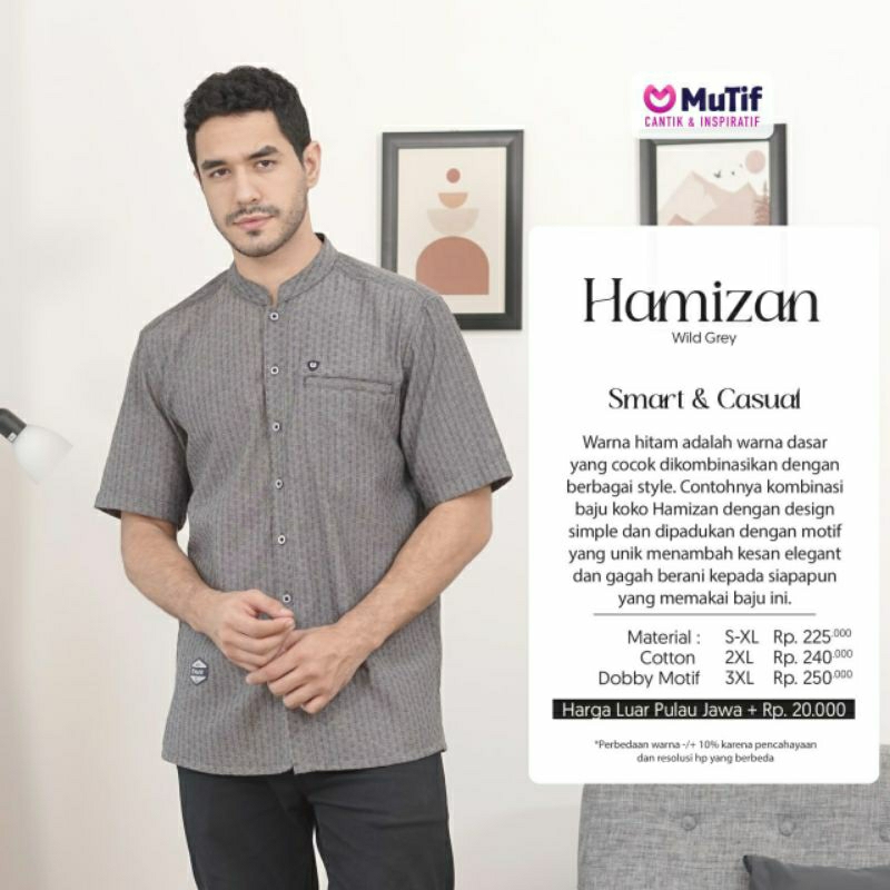 Mutif Sarimbit Harani Wild Grey Mutif Man Hamizan Little Harani Hamizan Baju Muslim Gamis Sarimbit Keluarga Family Series Terbaru Ori Lebaran 2023