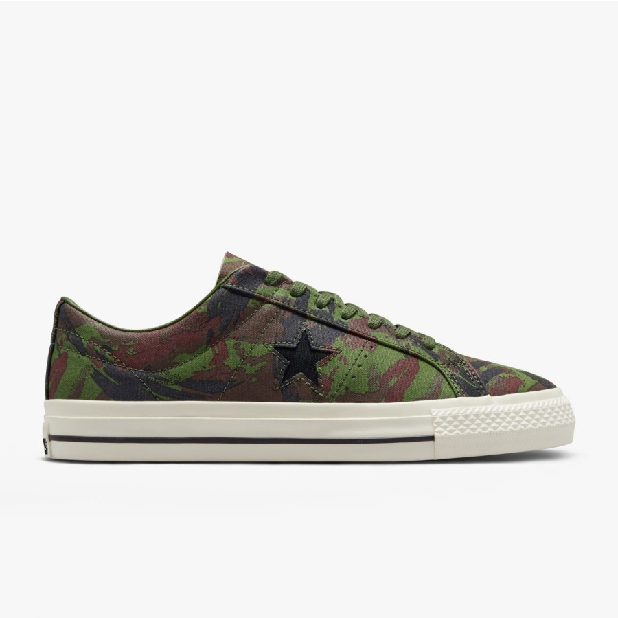 Converse One Star Pro Brushstroke Camo Green