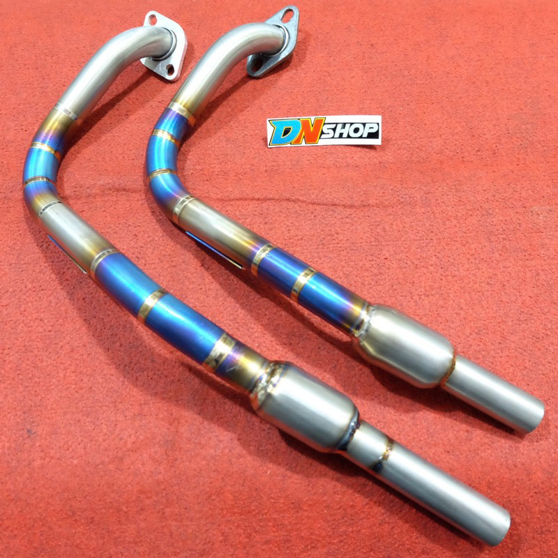 Leheran knalpot titanium leovince 4road vario 125 vario 150 original vietnam