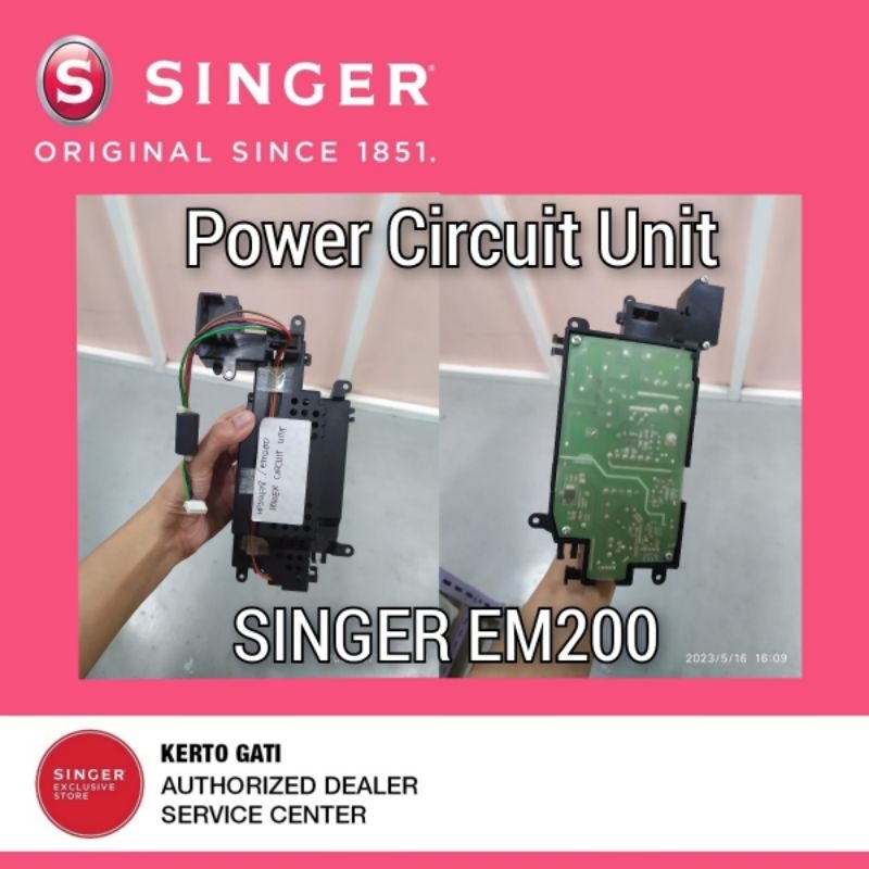 MESIN BORDIR SINGER EM200 - POWER CIRCUIT UNIT