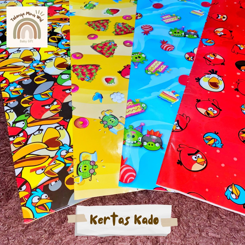 

kertas kado atau bubble warp tambahan