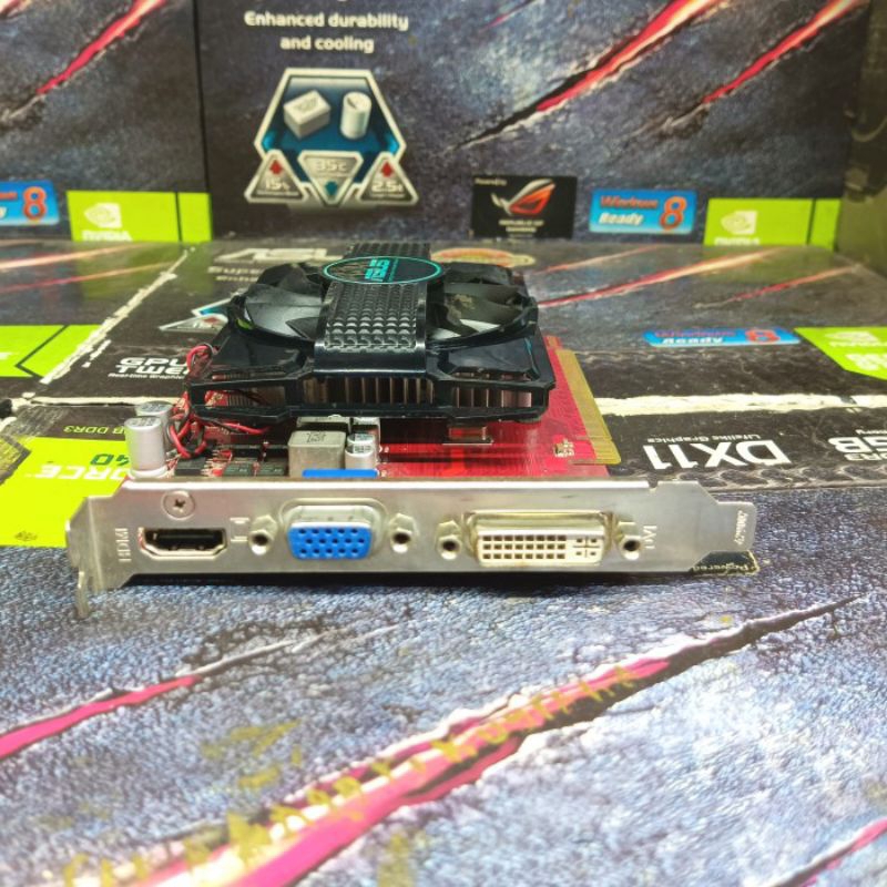 VGA Card AMD Ati Radeon HD 6670 Asus 2Gb 128Bit DDr3