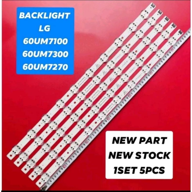 LAMPU LED BL BACKLIGHT TV LG 60UM 60UM6900 60UM7100 60UM7300 60UM7270