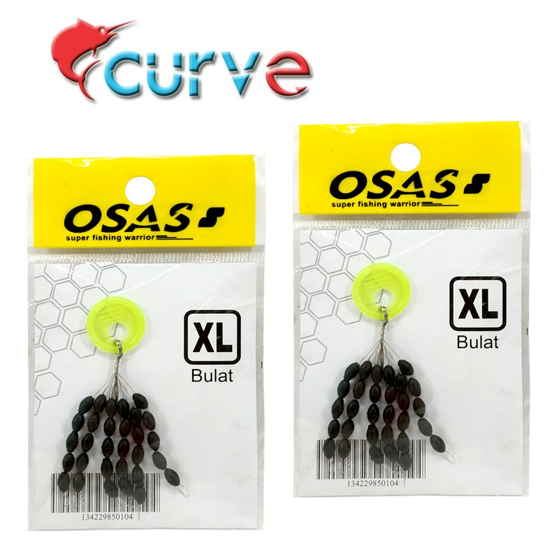 Stopper Osas Warna Hitam Oval &amp; Sosis