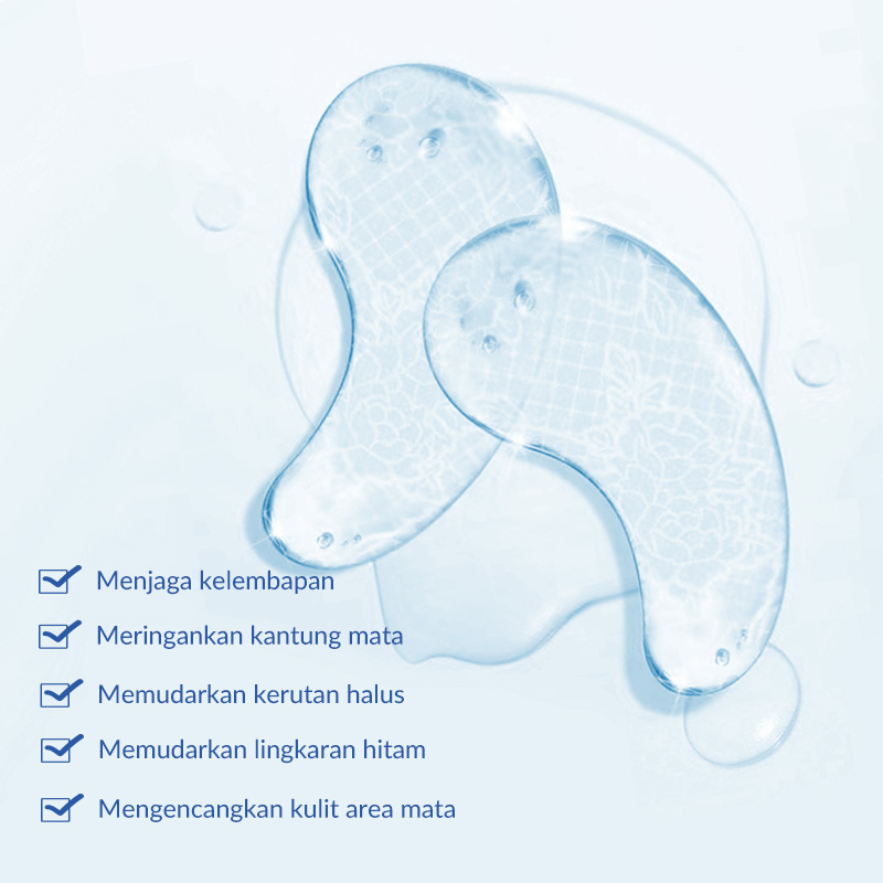 BIOAQUA Eye Mask Moisturizing masker mata 7.5g Memudarkan kerutan mata