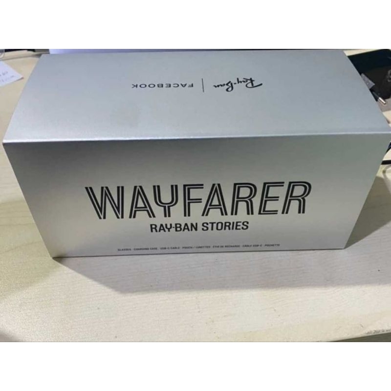 Kacamata Rayban Stories Original BNIB