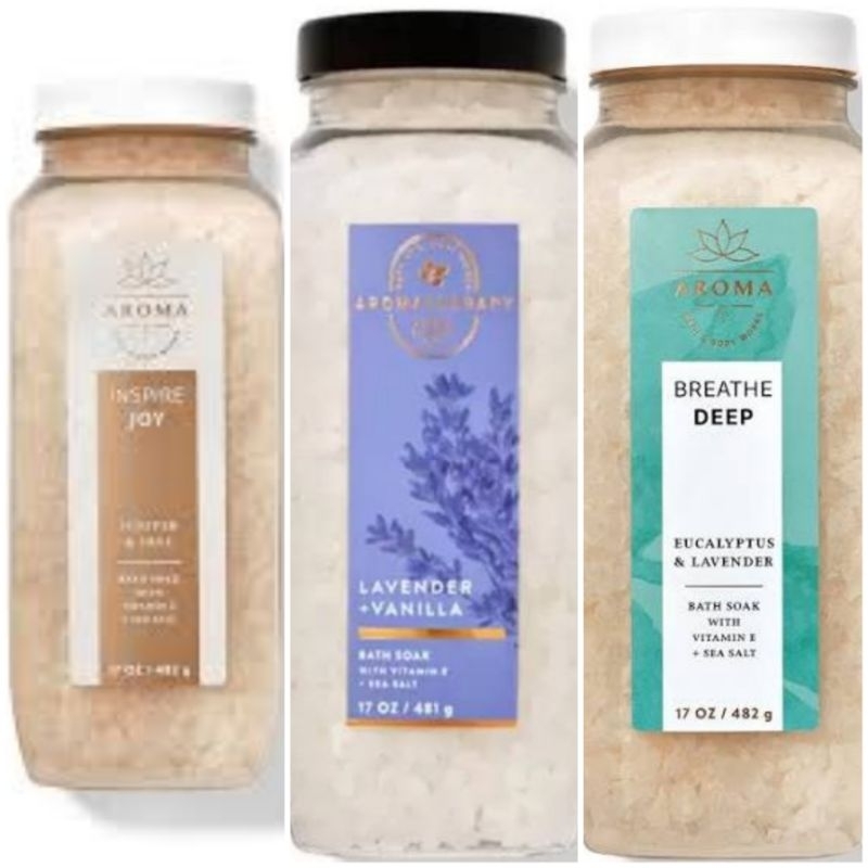 Bath & Body works BBW Bath Soak aromatherapy