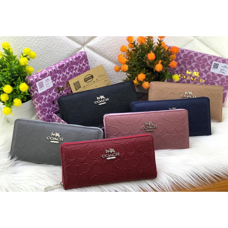 DOMPET WANITA EMBOSED FREE BOX UK 20x10 KODE 17-05