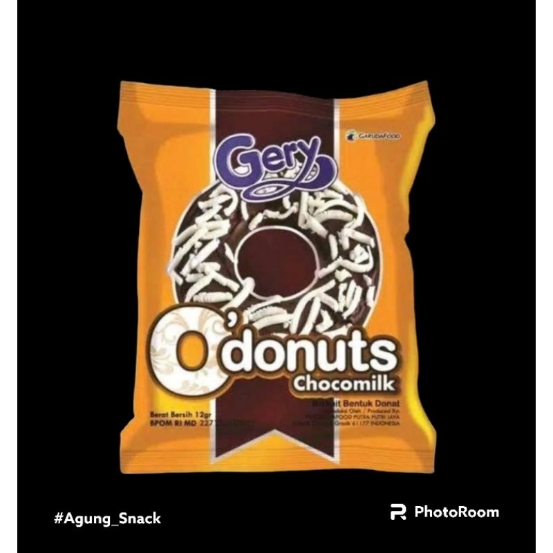 

Gery O'donuts Biskuit Choco Milk 1 Pack Isi 20 Bungkus