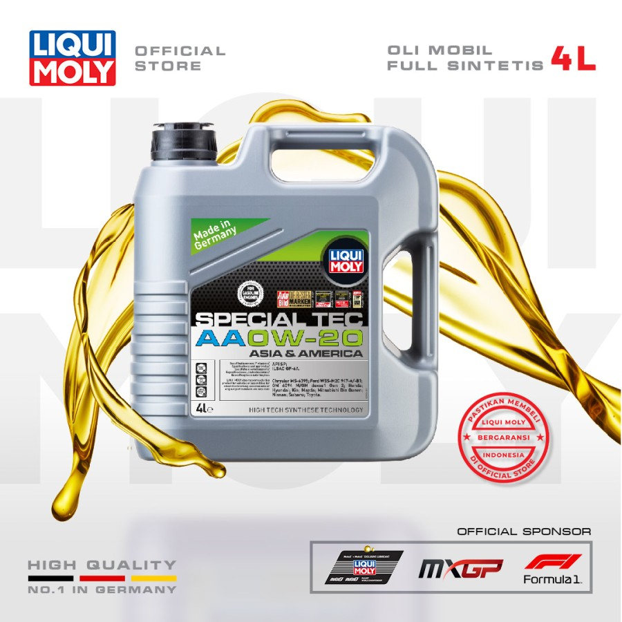 Liqui Moly Special Tec AA 0W-20 4L - Oli Mobil 9705