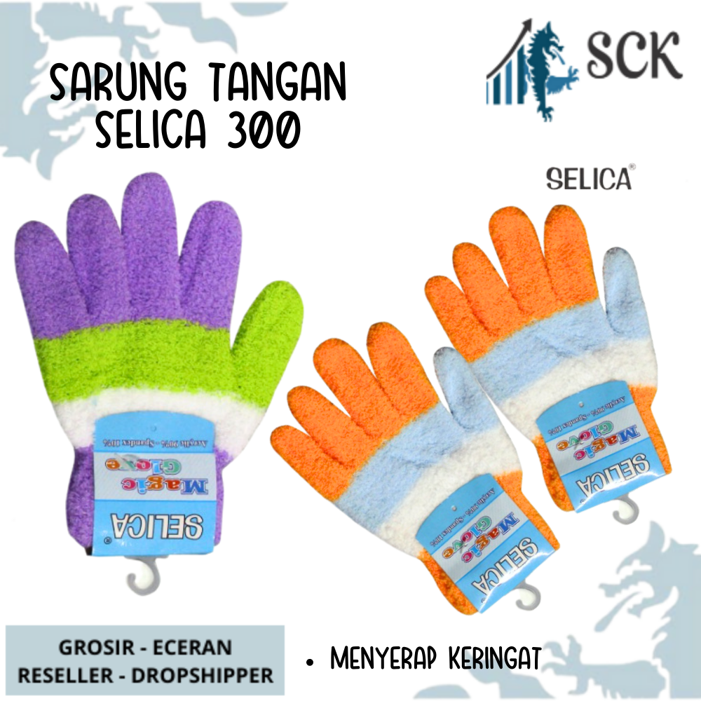 Sarung Tangan SELICA 300 Polos WARNA / Sarung Tangan Perempuan Dewasa Wanita / Perlengkapan Otomotif - sckmenwear GROSIR