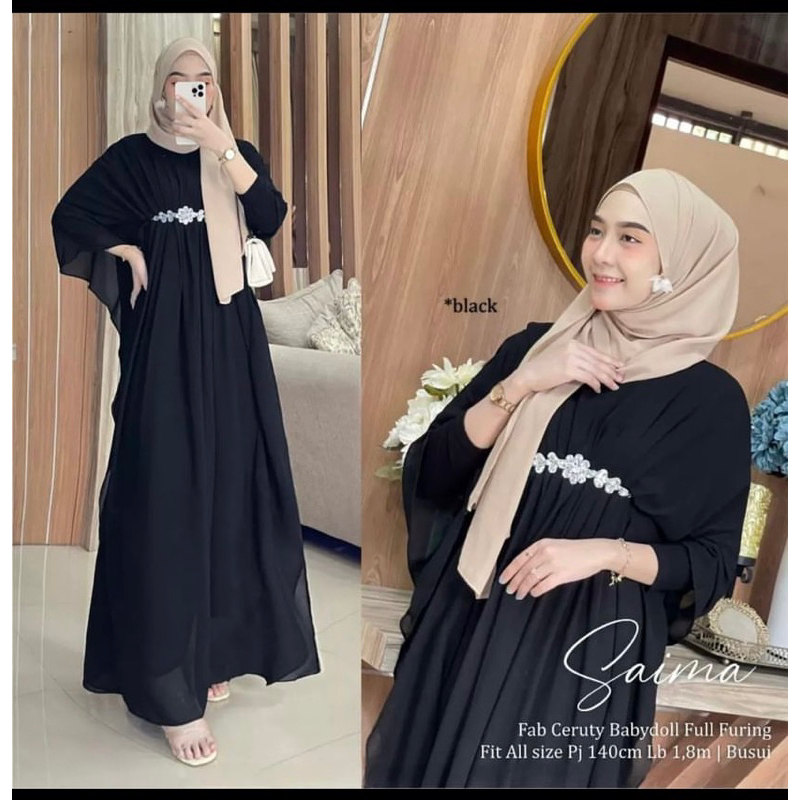 SALMA KAFTAN - NEW MODEL - PAKAIAN WANITA - BISA COD