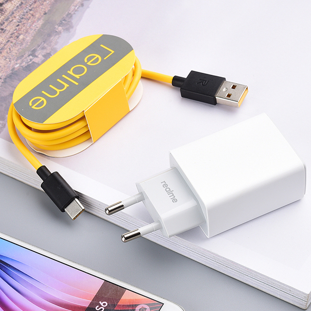 Kabel Data TYPE C REALME Fast Charging 2.4A /KABEL DATA REALME VOOC QUALCOM 3.0 MICRO &amp; TYPE C