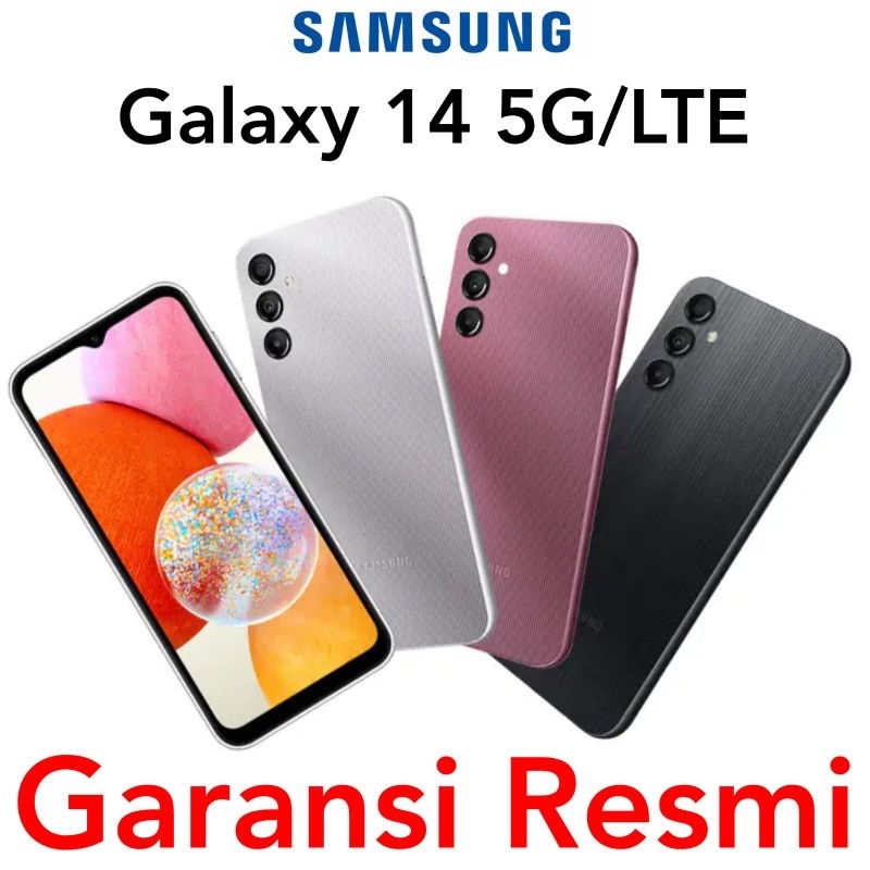 Samsung Galaxy A14 5G LTE Garansi Resmi 6/128 4/128