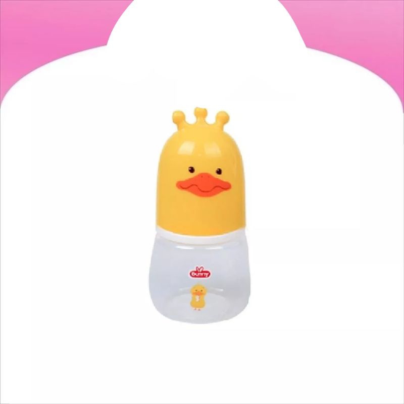 ☃Cutezz_Ching☃Lusty Bunny Square Bottle Botol Susu With Ear Hood uk.60ml/120ml/250ml