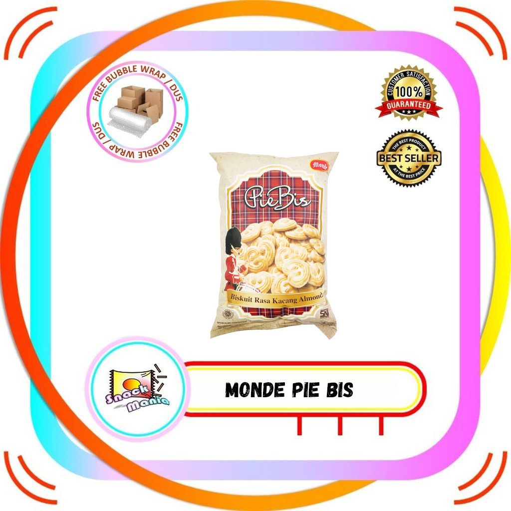 

Monde Pie Bis Biskuit Kacang Almond 190 gr