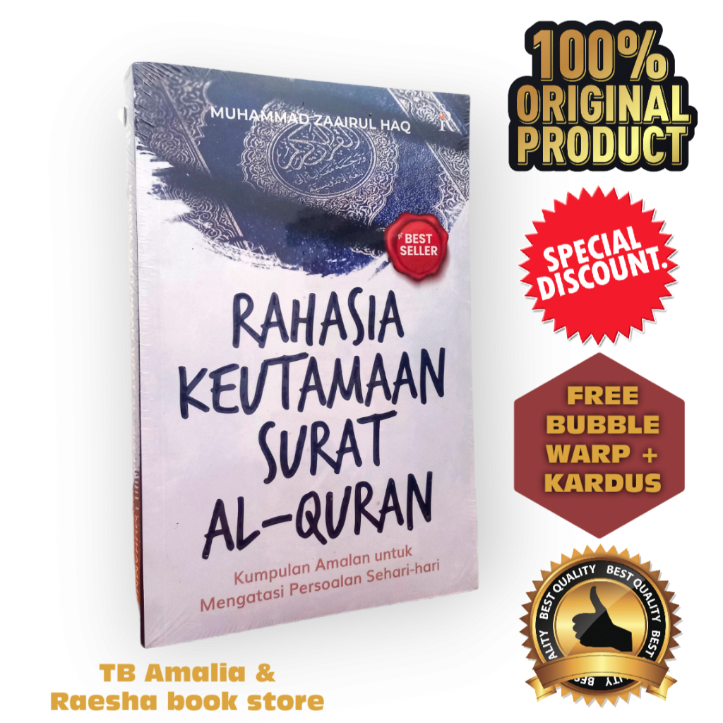 Buku Rahasia Keutamaan Surat Alquran - Muhammad Zaairul Haq