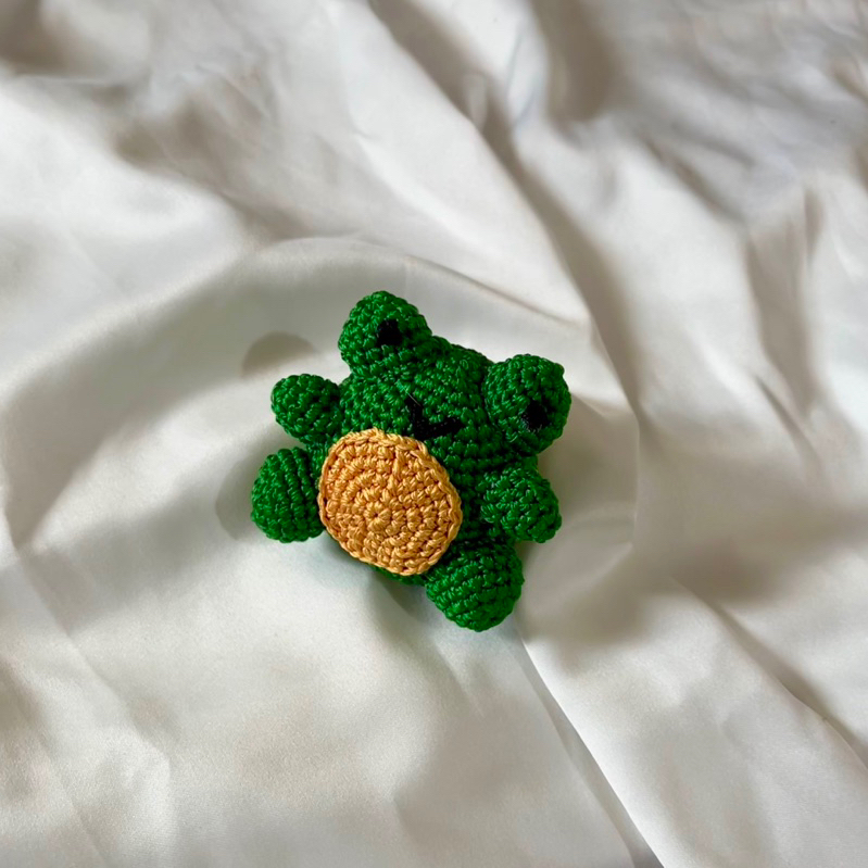 Karakter Rajutan ( Crochet ) Gantungan Tas/Kunci Mainan Kucing