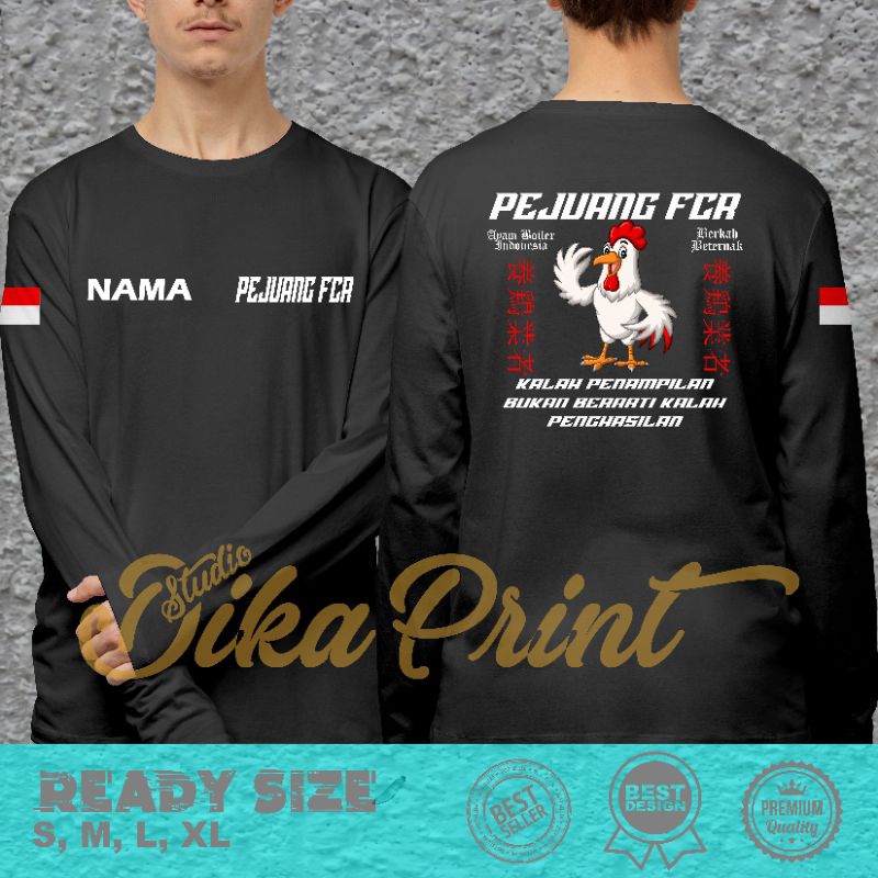 Kaos Ayam Pejuang FCR