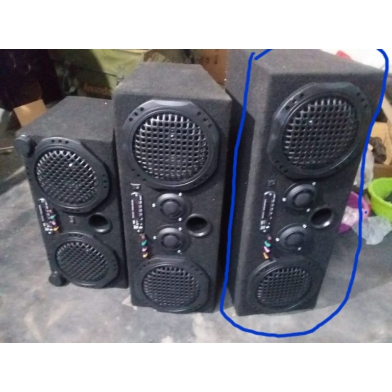 Speaker Aktif Mobil 12V Bluetooth Jumbo