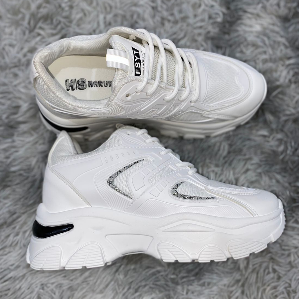 KZT-SW340 Sneakers Wanita Fashion Korea Olahraga Import Antislip Premium