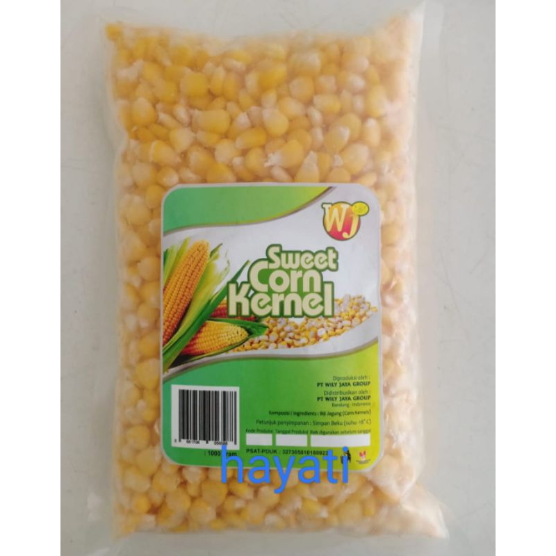 sweet corn jagung 1 kg frozen food