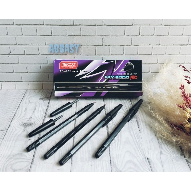 

pena bolpoint pulpen M 2000 isi 12pcs