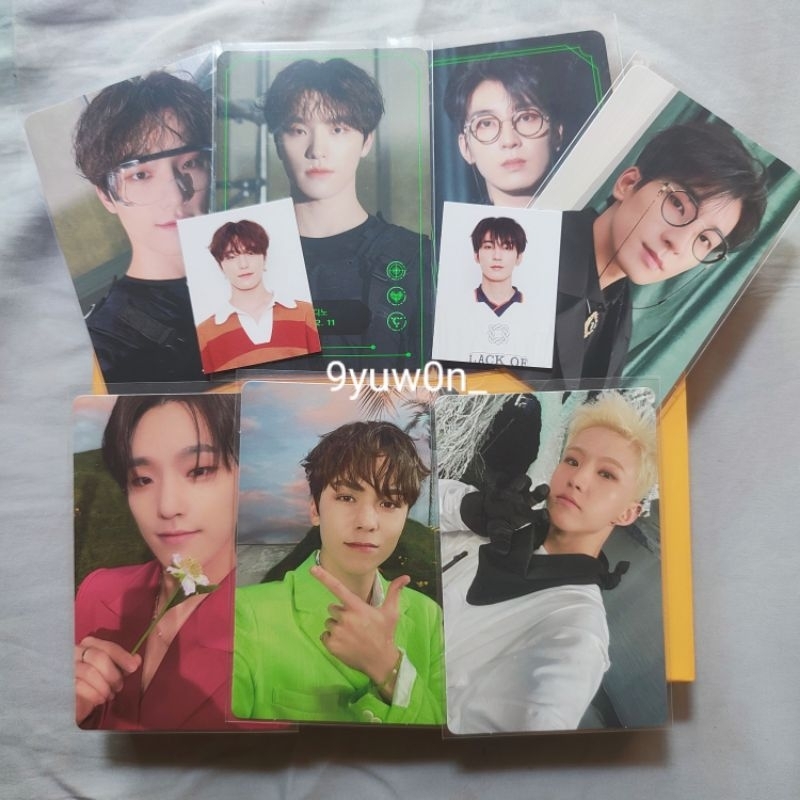 [READY] pc wonwoo potter game boi bundle (BOOKED)