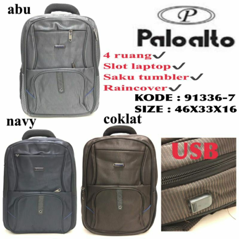 TAS RANSEL BACKPACK PRIA ORIGINAL BY PALOALTO 91336-7