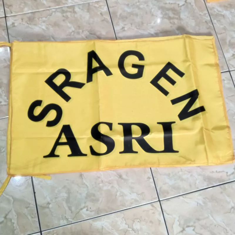 Bendera Sragen asri UK 60x90cm