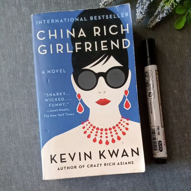 novel Kevin Kwan China Rich Girlfriend preloved
