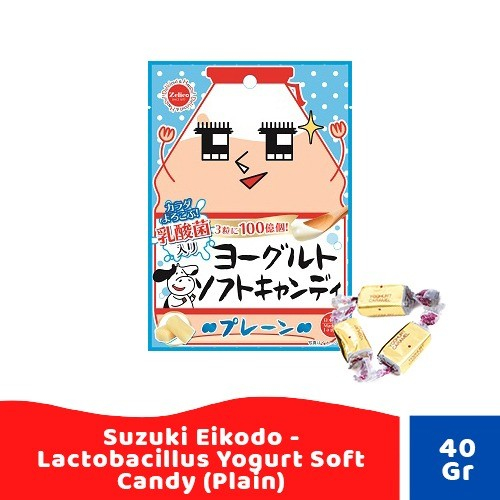 

LACTOBACILLUS YOGURT SOFT PLAIN CANDY 40 GR