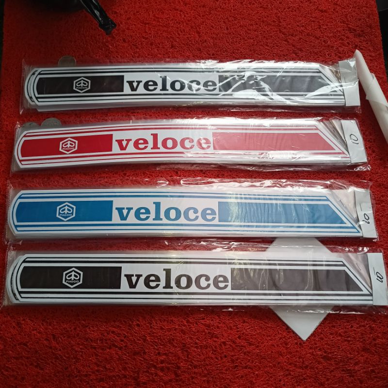 Sticker stiker tepong striping tepong vespa sprint veloce
