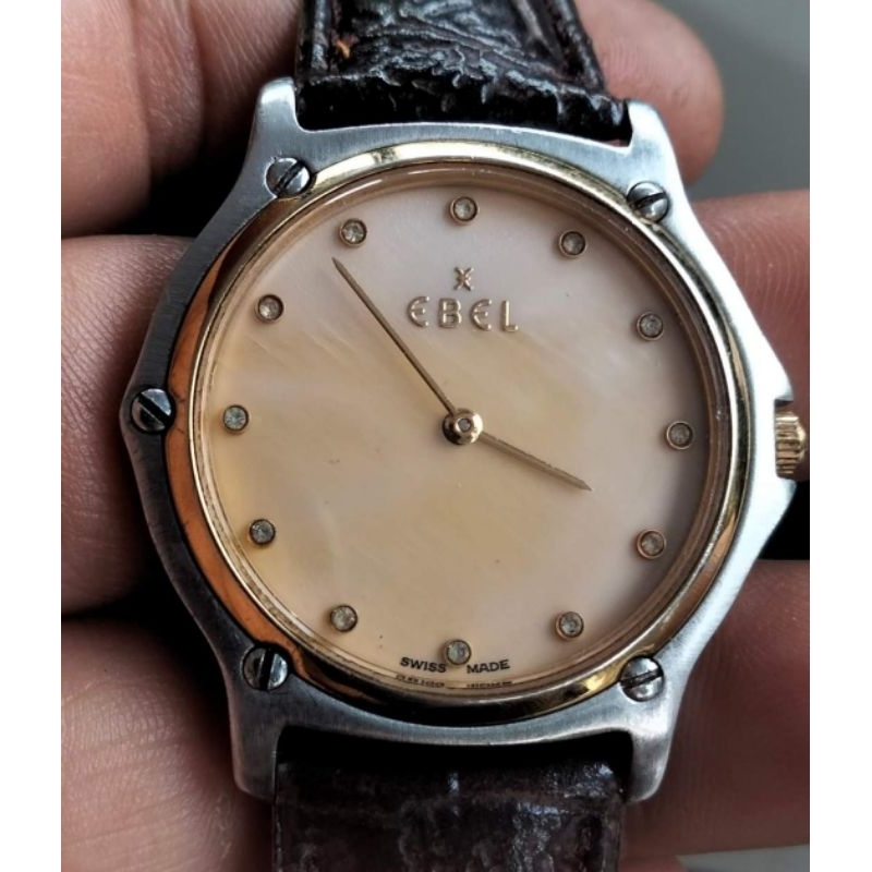 Jam Tangan Ebel Quartz grade AAA Second