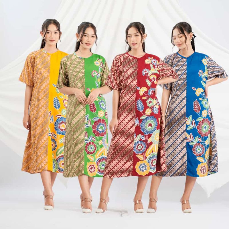 HOMEDRESS BATIK MOTIF ENCIM | DASTER BATIK PREMIUM/DASTER BATIK SOLO/DASTER TERBARU/DASTER KEKINIAN