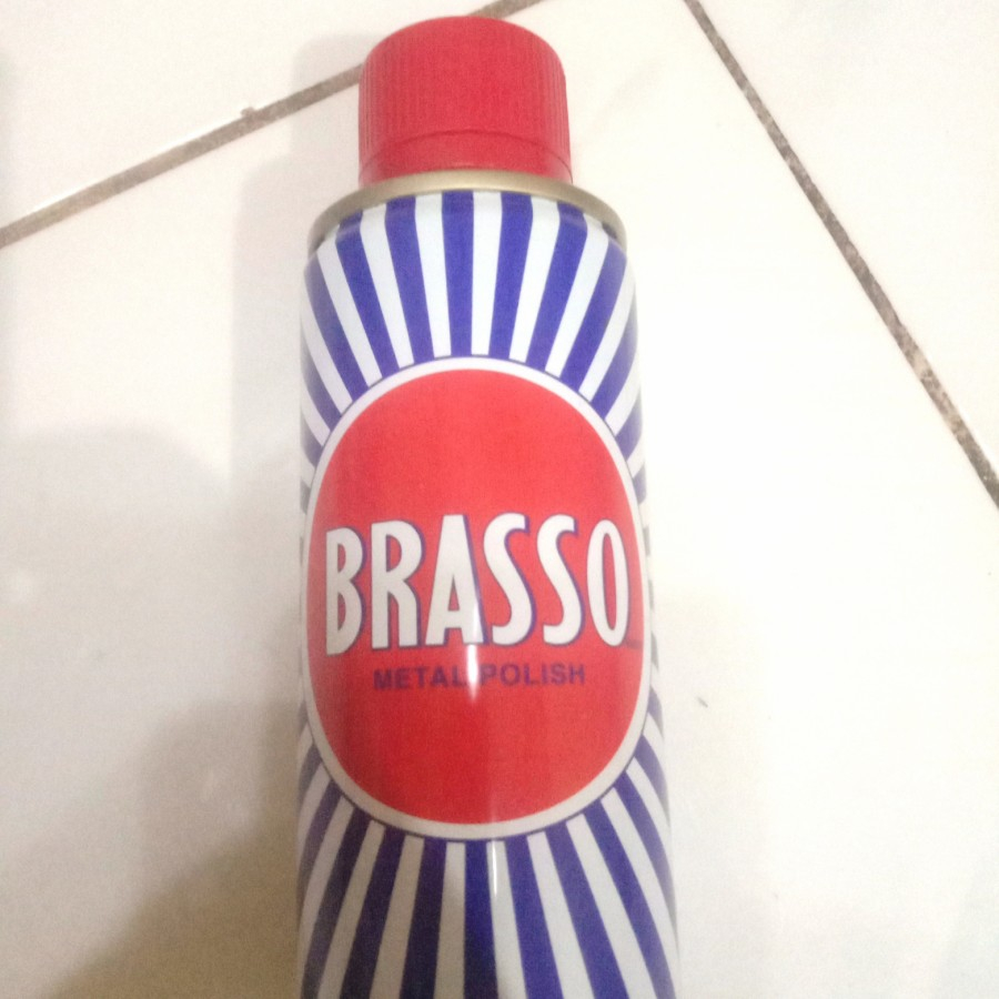 Brasso Metal Polish 200ml BRASSO pengkilat metal Besi Logam 200 ml