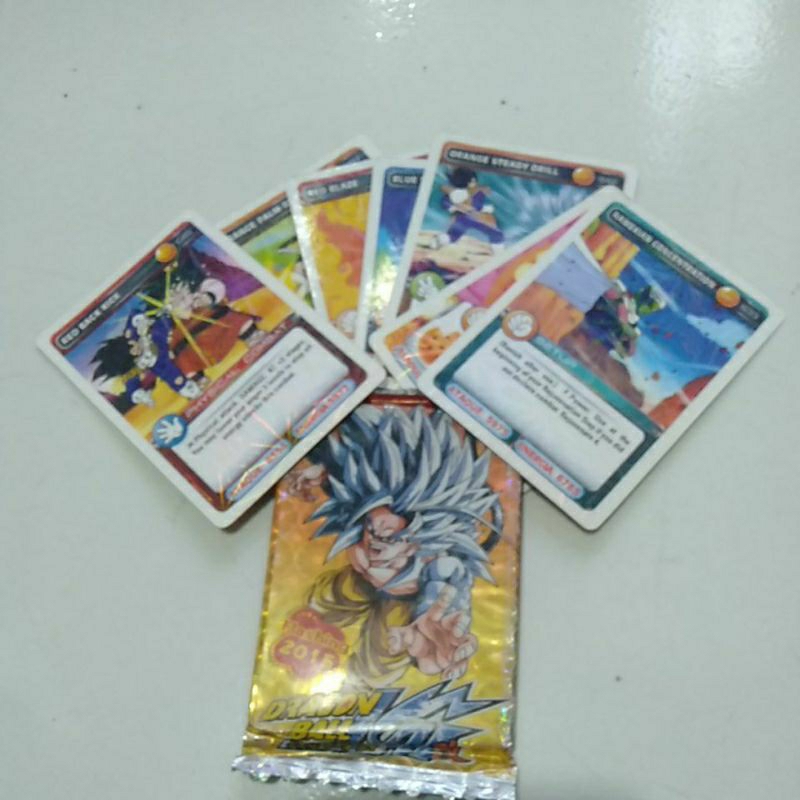 trading card game dragon ball isi 8card