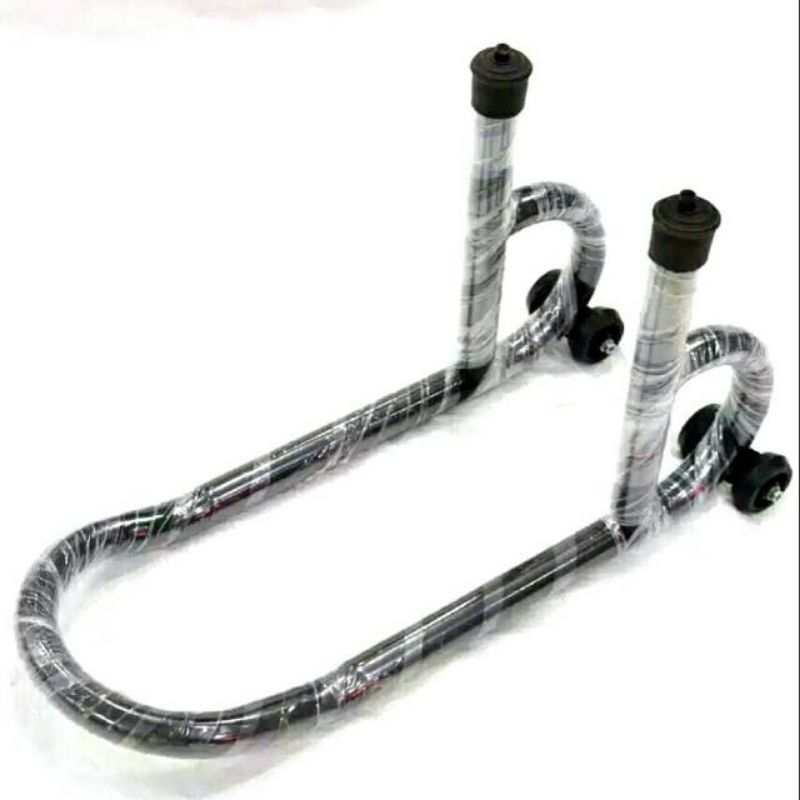 STANDAR PADDOCK DEPAN MOTOR UNIVERSAL MODEL VIXION CBR CB150R R15 R25 GSX NINJA